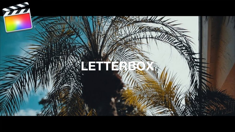 Final Cut Pro X レターボックスで上下に「黒帯」をつける方法
