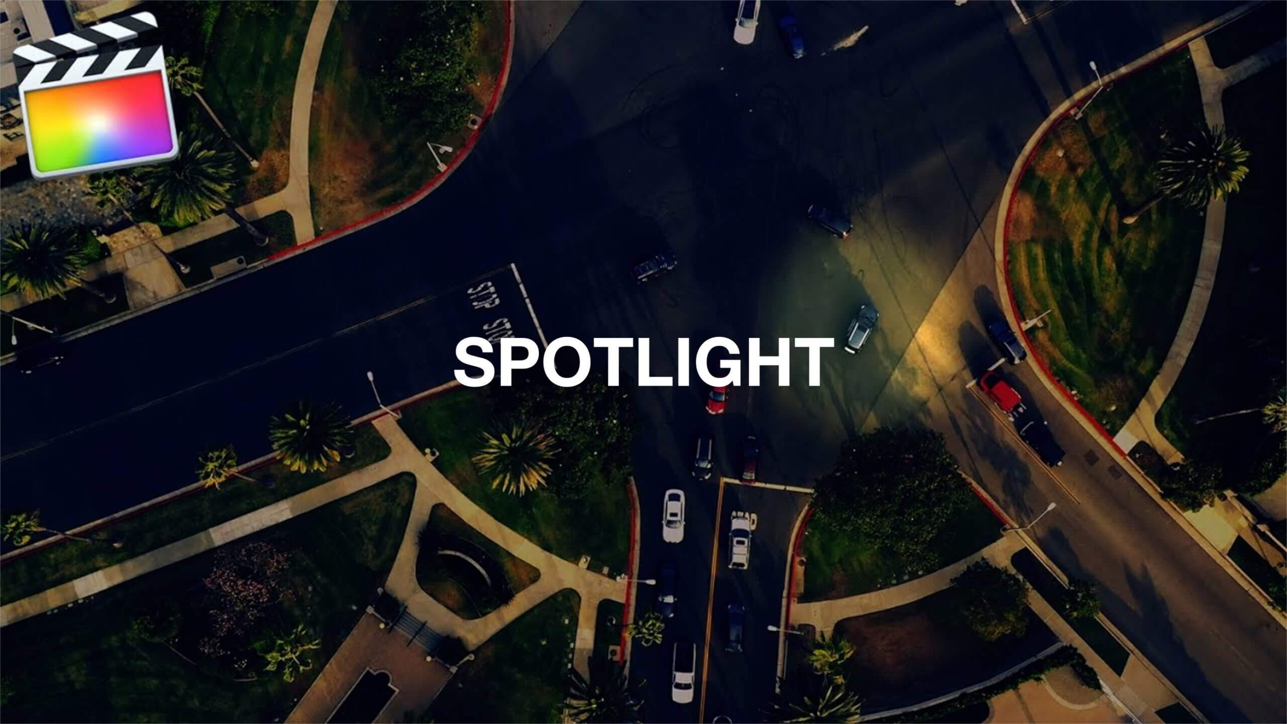 Final Cut Pro X スポットライト「Spotlight」を当てる方法