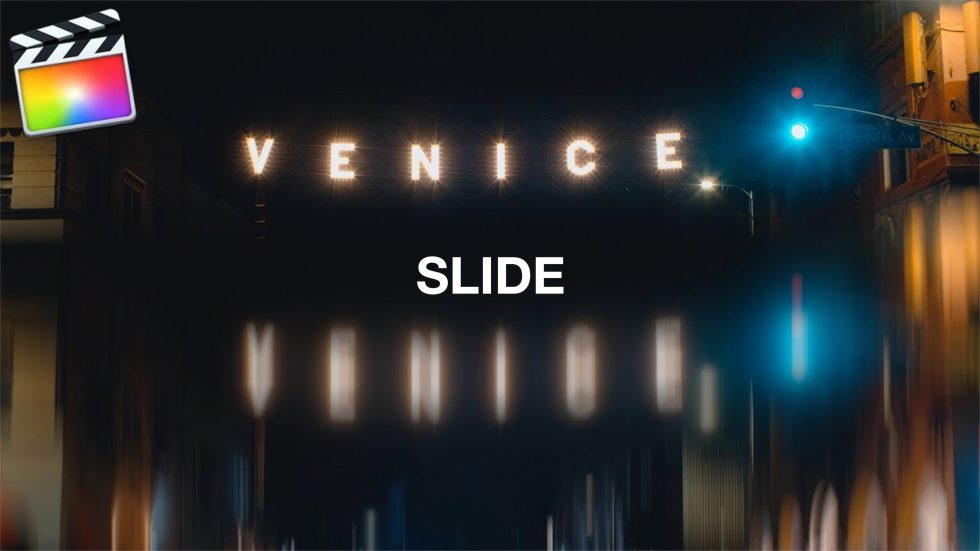 Final Cut Pro X スライドトランジション「Slide Transition」の方法
