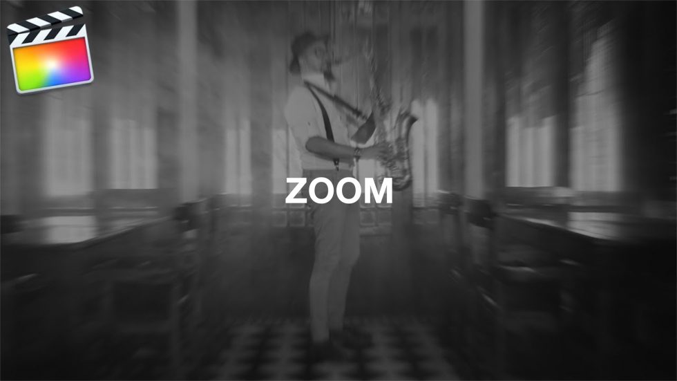 Final Cut Pro X ズームトランジション「Zoom Transition」の方法