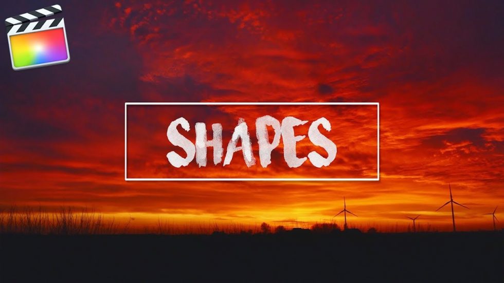 Final Cut Pro X 図形「Shapes」を追加する方法