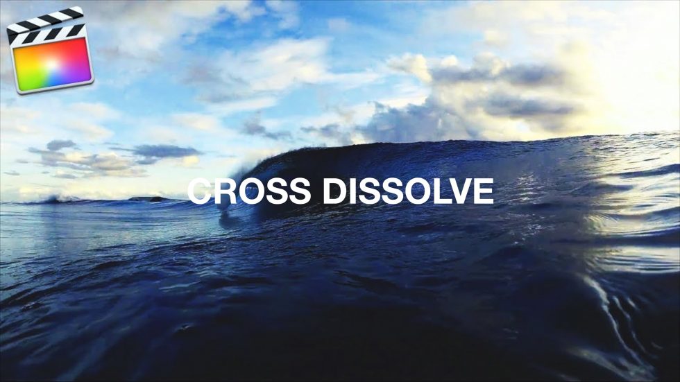 Final Cut Pro X トランジション「クロスディゾルブ」の使い方