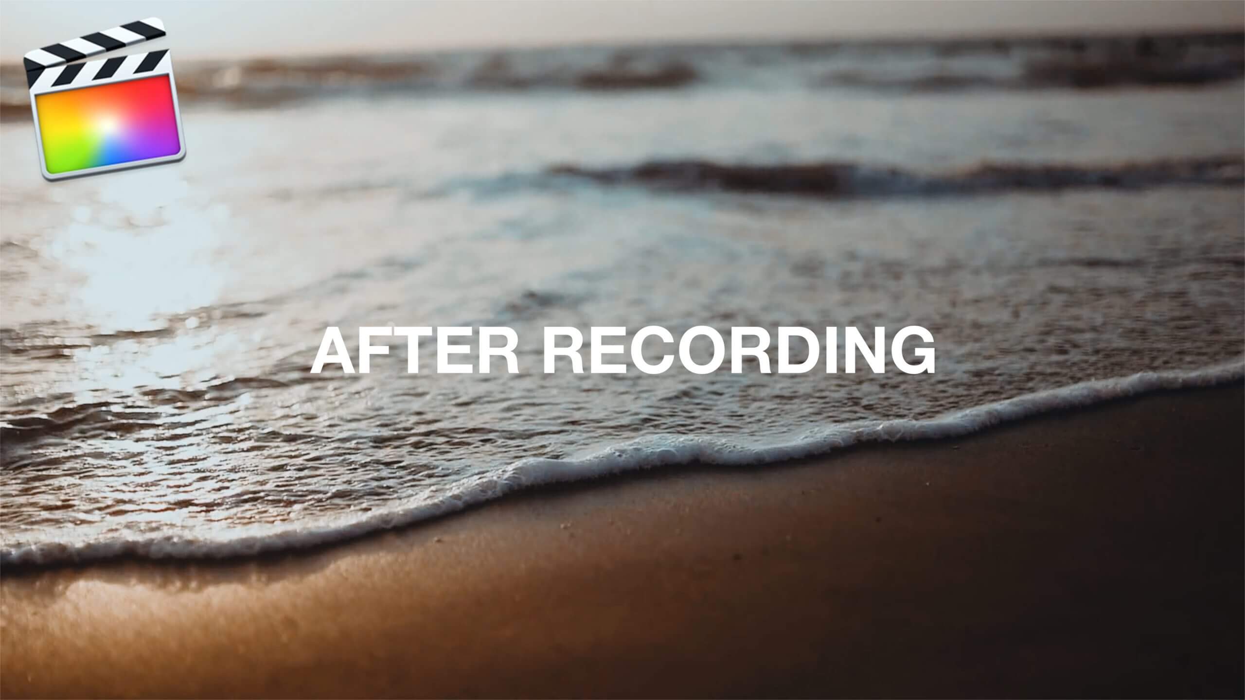 Final Cut Pro X アフレコ「ナレーション」を録音する方法